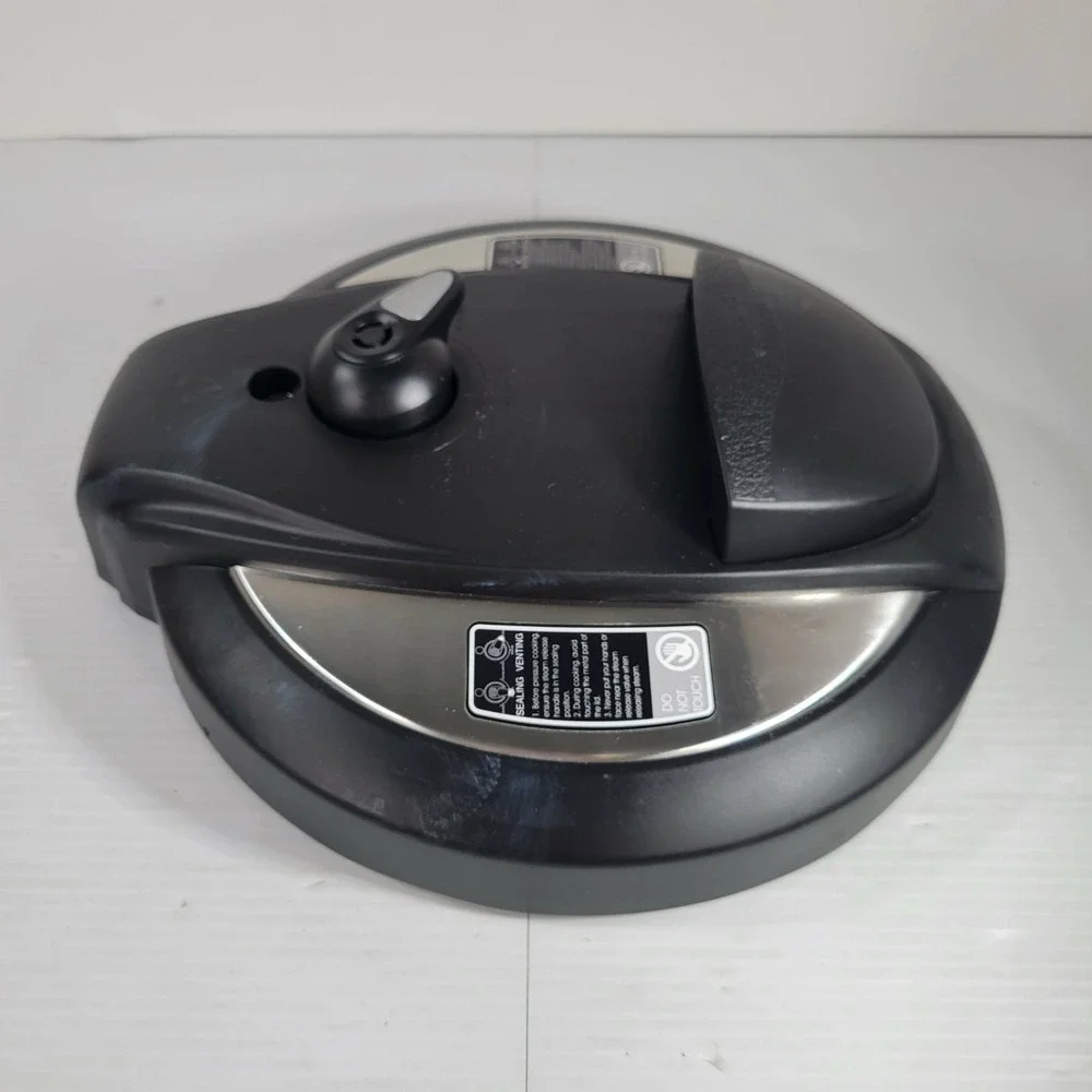 Instant Pot IP-LUX60 V3 6qt 6-In-1 Pressure Cooker Replacement Lid w Gasket Knob